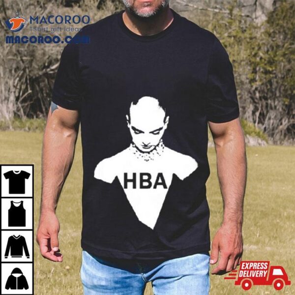 Kanye Wearing A Hood By Air Hba Shirt