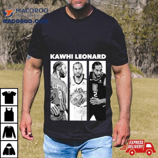 Kawhi Leonard Los Angeles Clippers Art Basketball Shirt