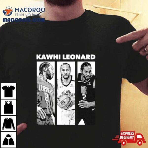 Kawhi Leonard Los Angeles Clippers Art Basketball Shirt