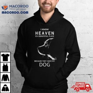 Keanu Reeves I Know Heaven Is A Beautiful Place Because They Have My Dog Tshirt