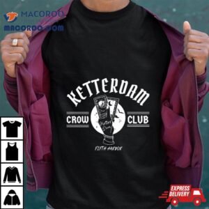 Kettedam Logo The Crow Club Tshirt