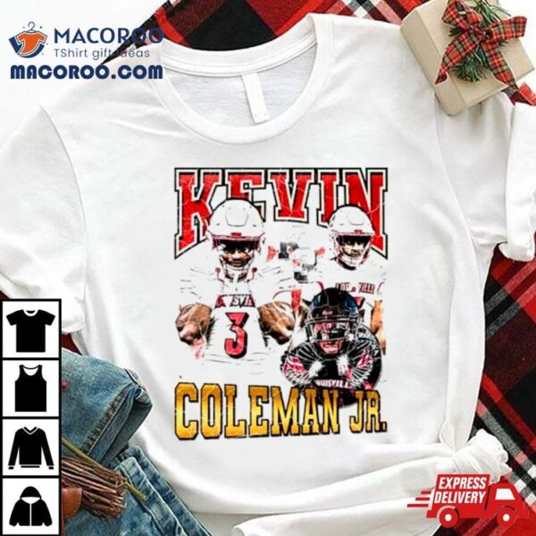 Kevin Coleman Jr. Louisville Cardinals Football Shirt