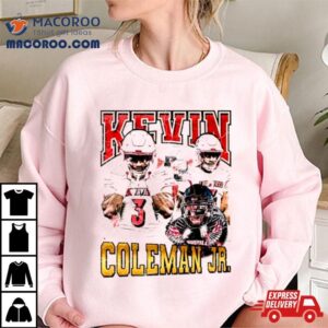 Kevin Coleman Jr. Louisville Cardinals Football Shirt