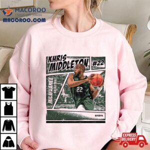 Khris Middleton Milwaukee Comic Slam Dunk Tshirt