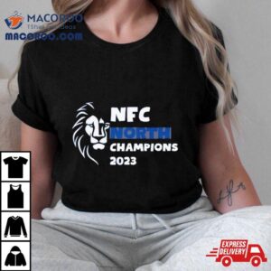 King Detroit Lions Nfc North Champions Tshirt