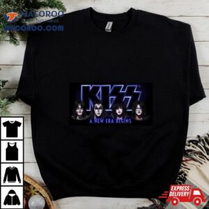 Kiss Band New Era Begins Legendary Tshirt