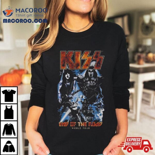 Kiss Music Band End Of The Road Tour 2023 The Finals T Shirt