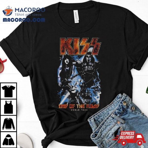 Kiss Music Band End Of The Road Tour 2023 The Finals T Shirt