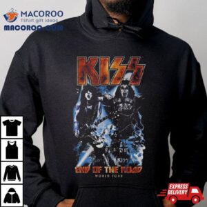 Kiss Music Band End Of The Road Tour The Finals Tshirt