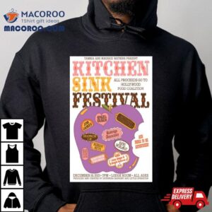 Kitchen Sink Festival December Poster Tshirt