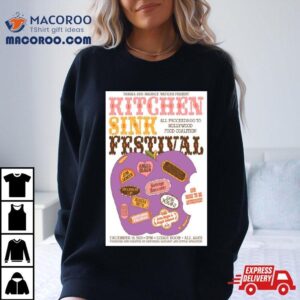 Kitchen Sink Festival December Poster Tshirt