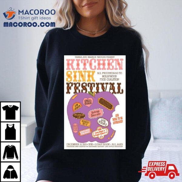 Kitchen Sink Festival December 19, 2023 Poster Shirt