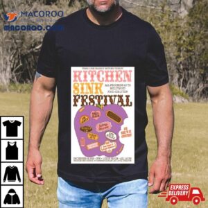 Kitchen Sink Festival December Poster Tshirt