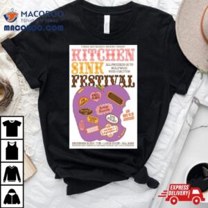 Kitchen Sink Festival December Poster Tshirt