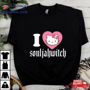 Kitty Cat I Love Souljahwitch Shirt