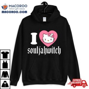 Kitty Cat I Love Souljahwitch Tshirt