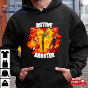 Kobe Bryant And Lebron James Active Shooter Tshirt