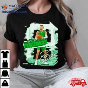 Kristaps Porzingis Boston Rough Signature Tshirt