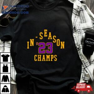 La In Season Tournament Champions Tshirt