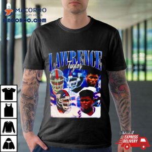 Lawrence Taylor Football Bootleg Tshirt