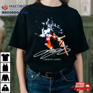 Lebron James Nba Smoke Signature Tshirt