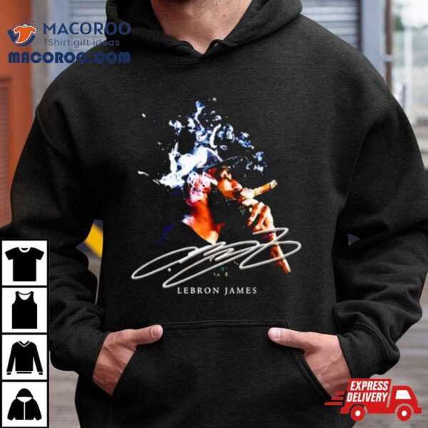 Lebron James Nba Smoke Signature Shirt