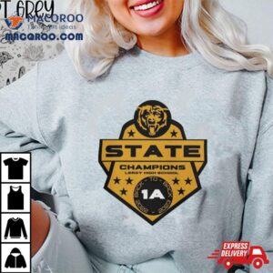 Leroy Bears Ahsaa Class A Football State Champions Logo Tshirt