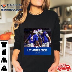 Let James Cook Josh Allen Tshirt