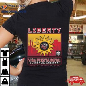 Liberty Flames 2024 Vrbo Fiesta Bowl Glendale Arizona Monday, January 1st, 2024 Fierce Competitor T Shirt