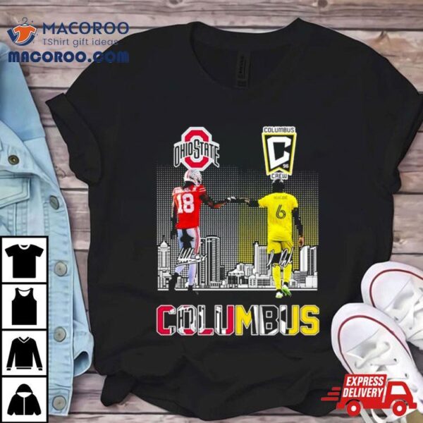 Limited Edition 2023 Columbus City Back T Shirt