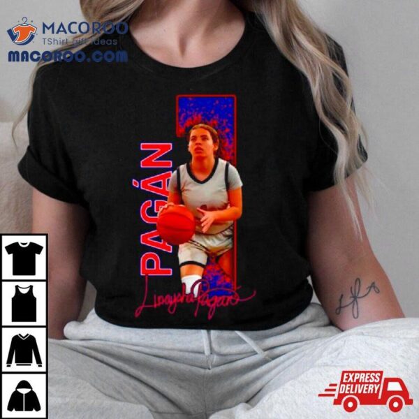 Lina Pagan Bluefield Rams Signature Shirt