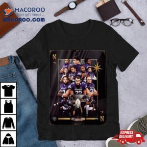 Line Up Northwestern Wildcats Football In The 2023 Srs Distribution Las Vegas Bowl T Shirt