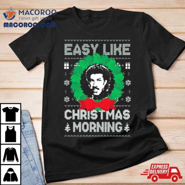 Lionel Richie Easy Like Christmas Morning 2023 T Shirt