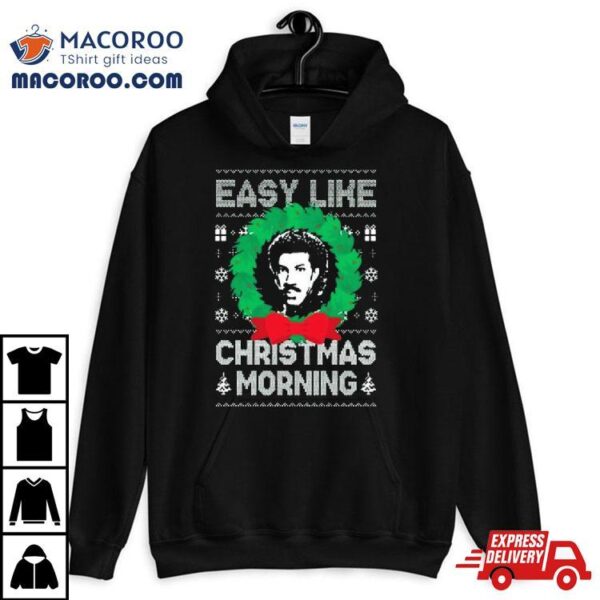 Lionel Richie Easy Like Christmas Morning 2023 T Shirt