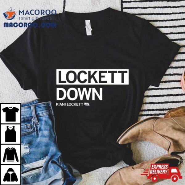 Lockett Down Kiani Lockett Shirt