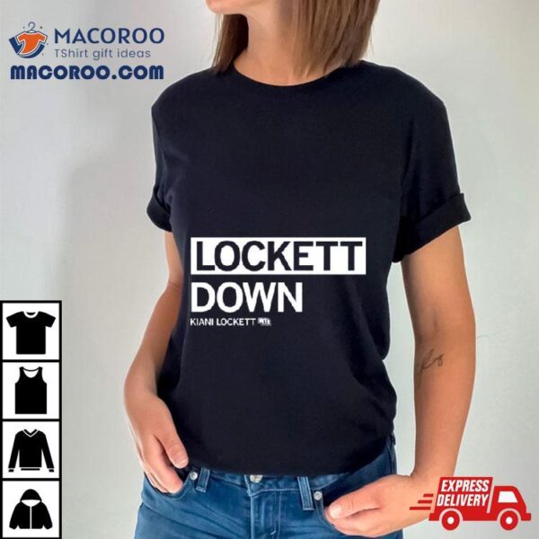 Lockett Down Kiani Lockett Shirt