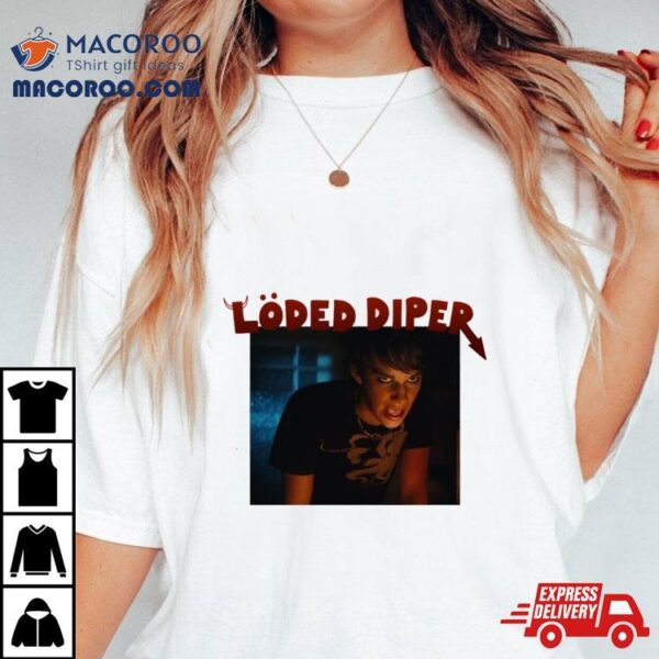 Loded Diper Rodrick Red Logo Rodrick Heffley Shirt