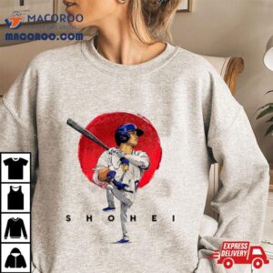 Los Angeles Baseball Shohei Ohtani Swing Signature Tshirt