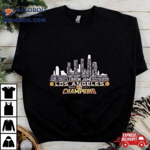 Los Angeles Basketball In Season Tournament Champions 2023 T Shirt