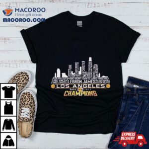 Los Angeles Basketball In Season Tournament Champions Tshirt