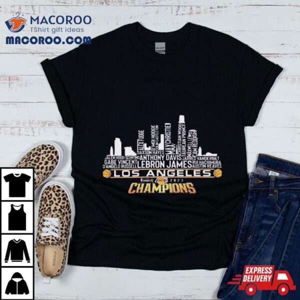 Los Angeles Basketball In Season Tournament Champions 2023 T Shirt