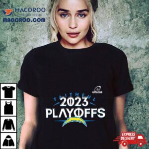 Los Angeles Chargers Nfl Playoffs Faithful Tshirt