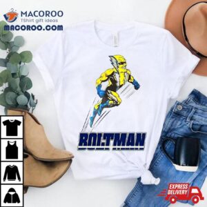 Los Angeles Chargers Bolt Man Cartoon Tshirt