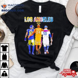 Los Angeles Cooper Kupp, Kobe Bryant And Mookie Betts Signatures Shirt