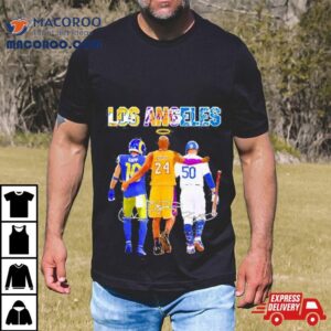 Los Angeles Cooper Kupp Kobe Bryant And Mookie Betts Signatures Tshirt