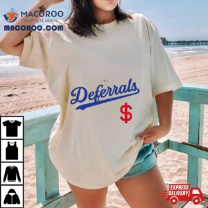 Los Angeles Dodgers Rotowear Deferrals Shirt