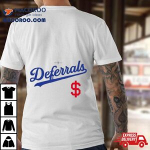 Los Angeles Dodgers Rotowear Deferrals Tshirt