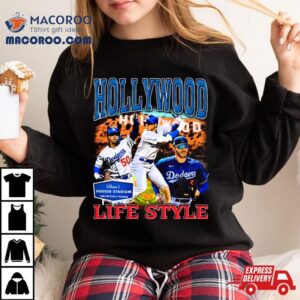 Los Angeles Dodgers Shohei Ohtani Hollywood Lifestyle Tshirt