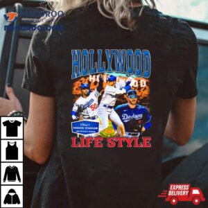 Los Angeles Dodgers Shohei Ohtani Hollywood Lifestyle Tshirt