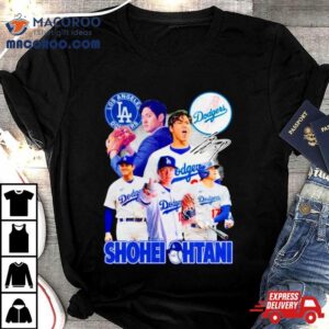 Los Angeles Dodgers Shohei Ohtani Signature Shirt